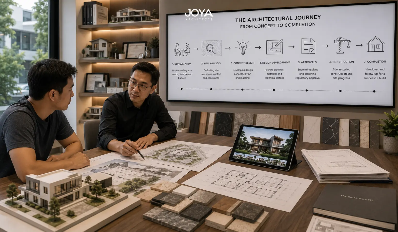 working with an architect singapore